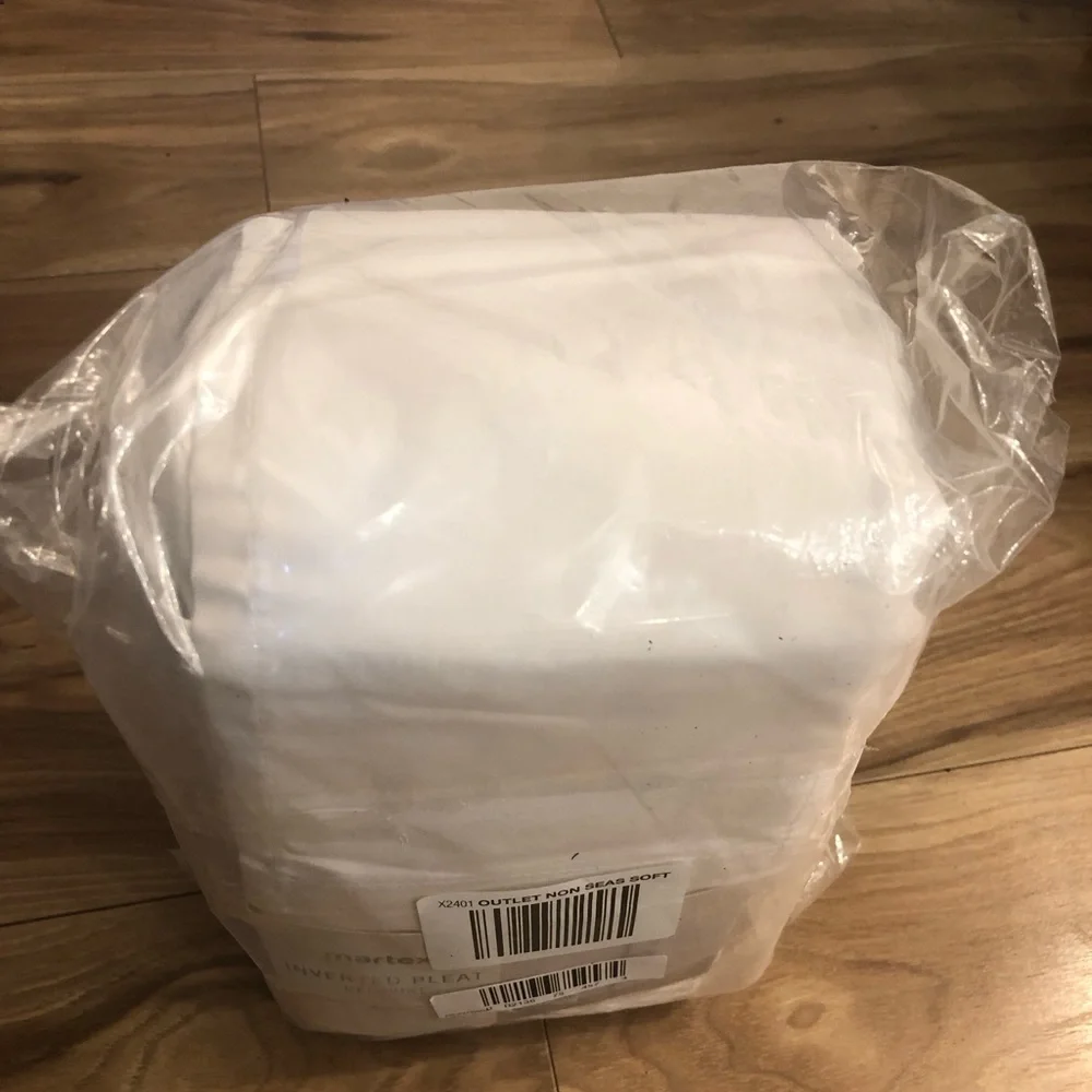 Martex Inverted Pleat Bedskirt King Size, White